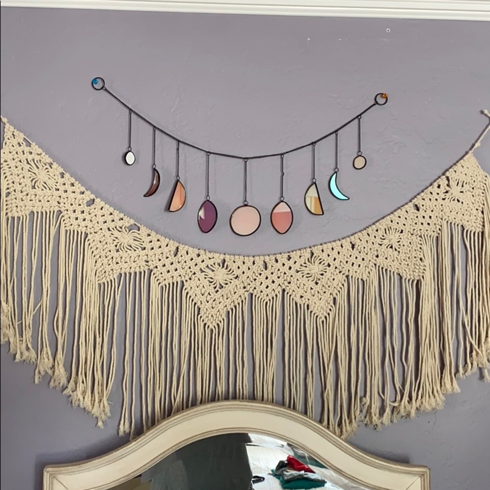 BoHo Knitted Wall decoration (Bottom)